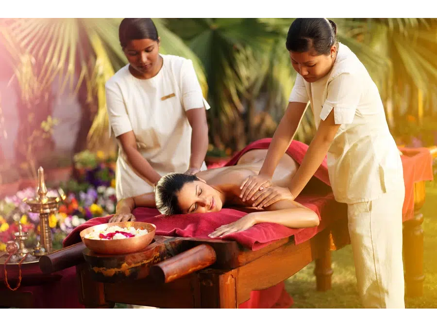 Consulta y terapia ayurvédica en Ananda en el Himalaya
